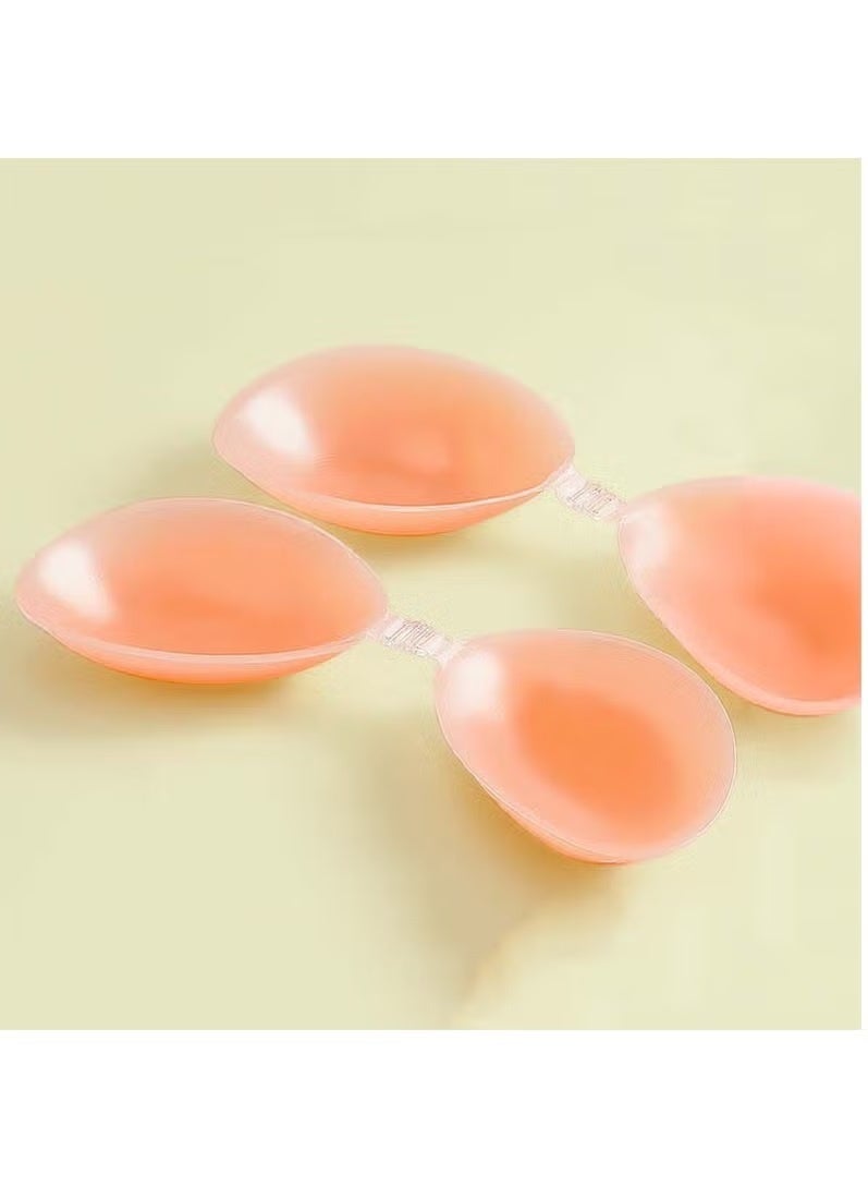 Push Up Self-Adhesive Silicone Bra with Front Closure – Strapless, Invisible, Waterproof - Image 5